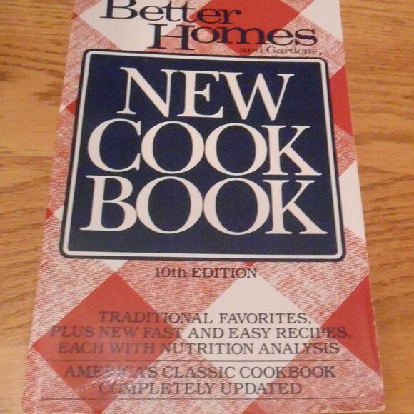 Better Homes & Gardens New Cookbook 10th Edition Paperback 1989 Bantam Books - Picture 1 of 5